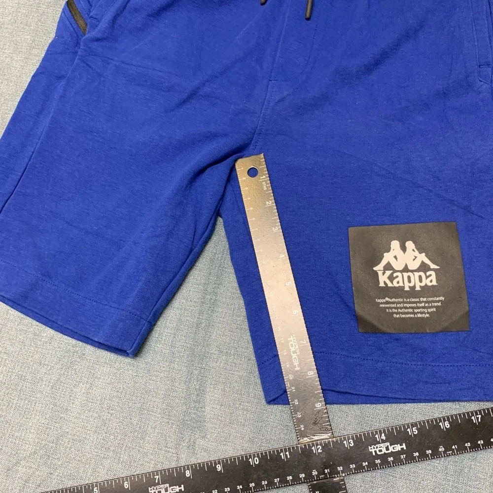 Kappa x Zara Board Shorts Boys 13-14 Blue Drawstring Waist Surfing Swimwear